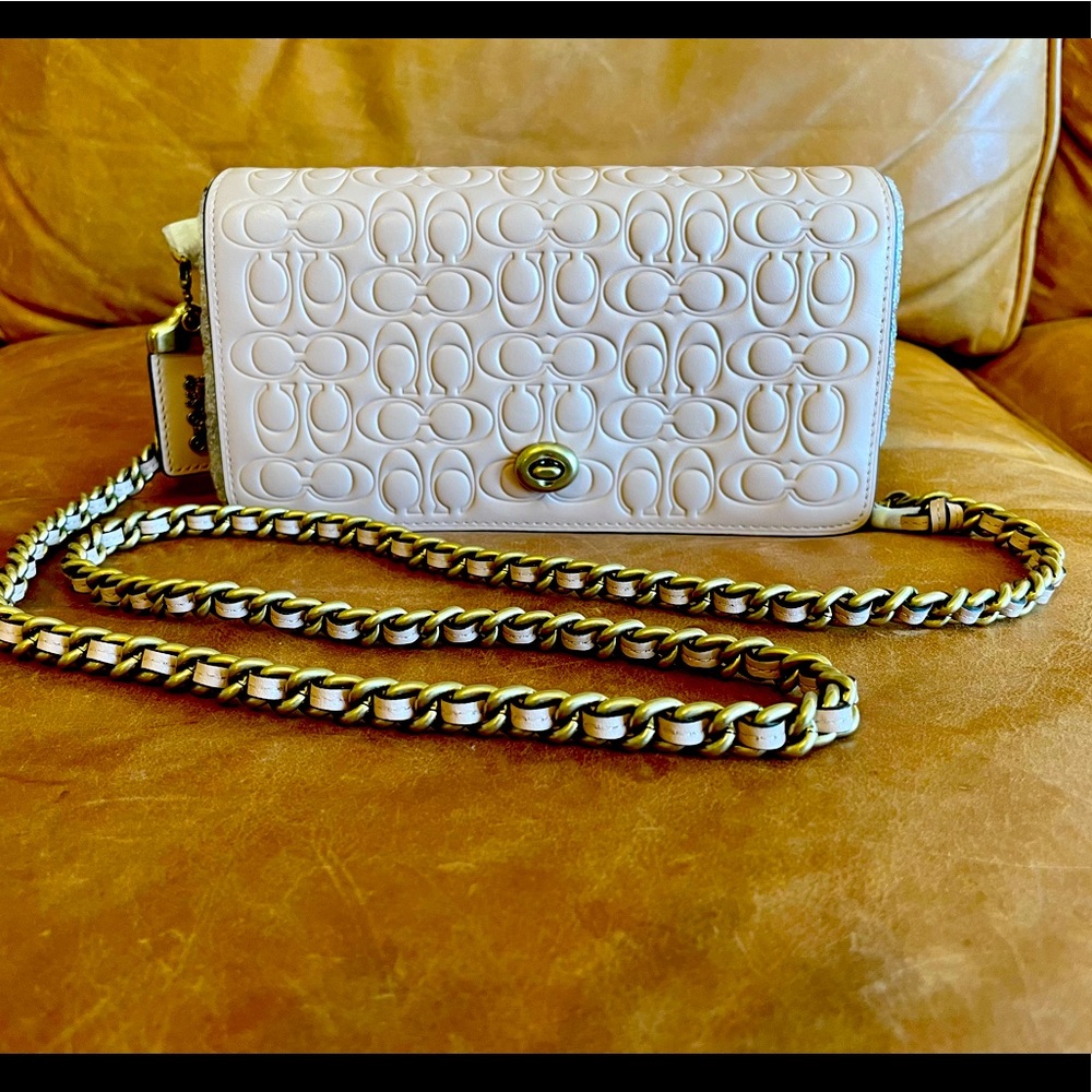 NEW Coach Dinky in Signature Leather
